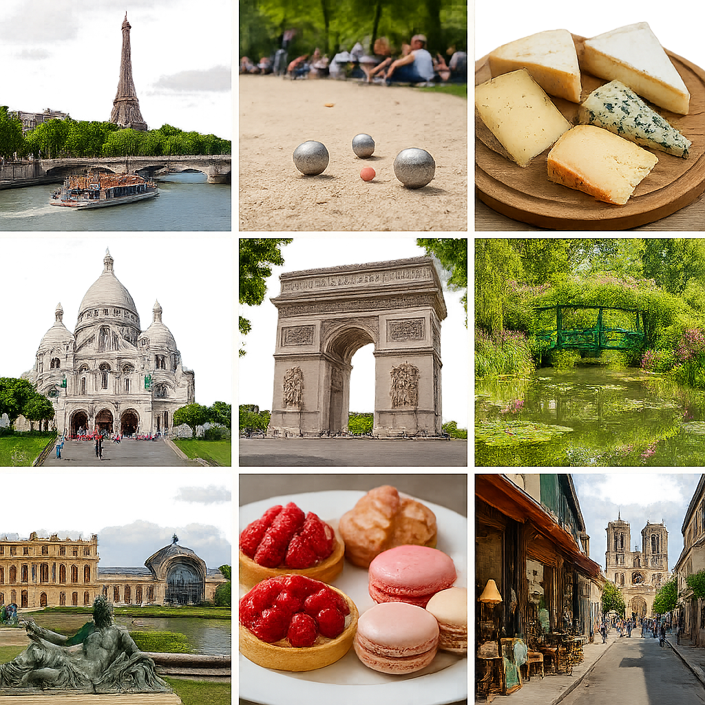 Pack Immersion estivale à Paris